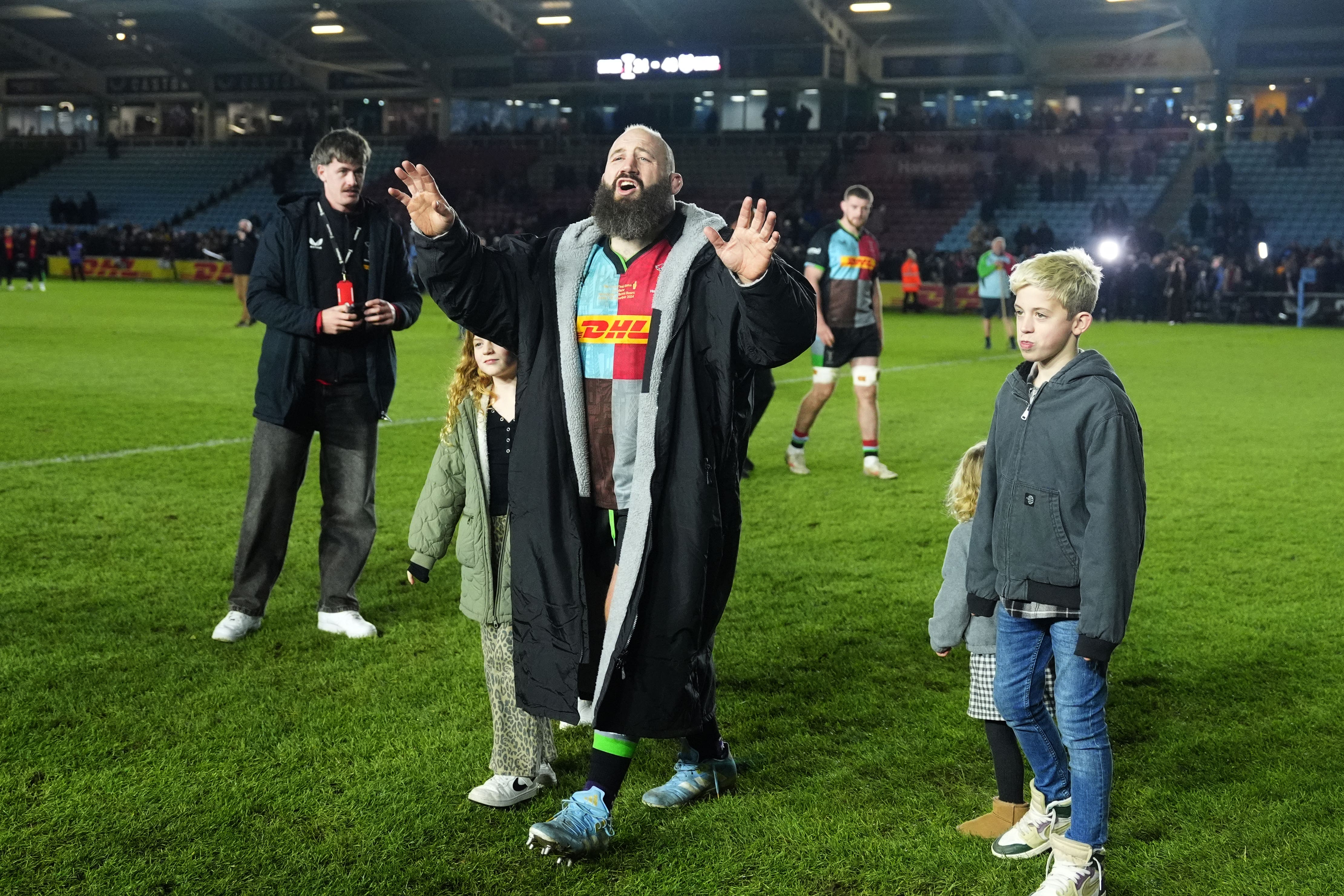 Joe Marler made his 284th and final appearance for Harlequins (Adam Davy/PA)