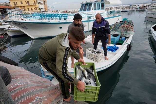 Lebanon Tyre Fishermen