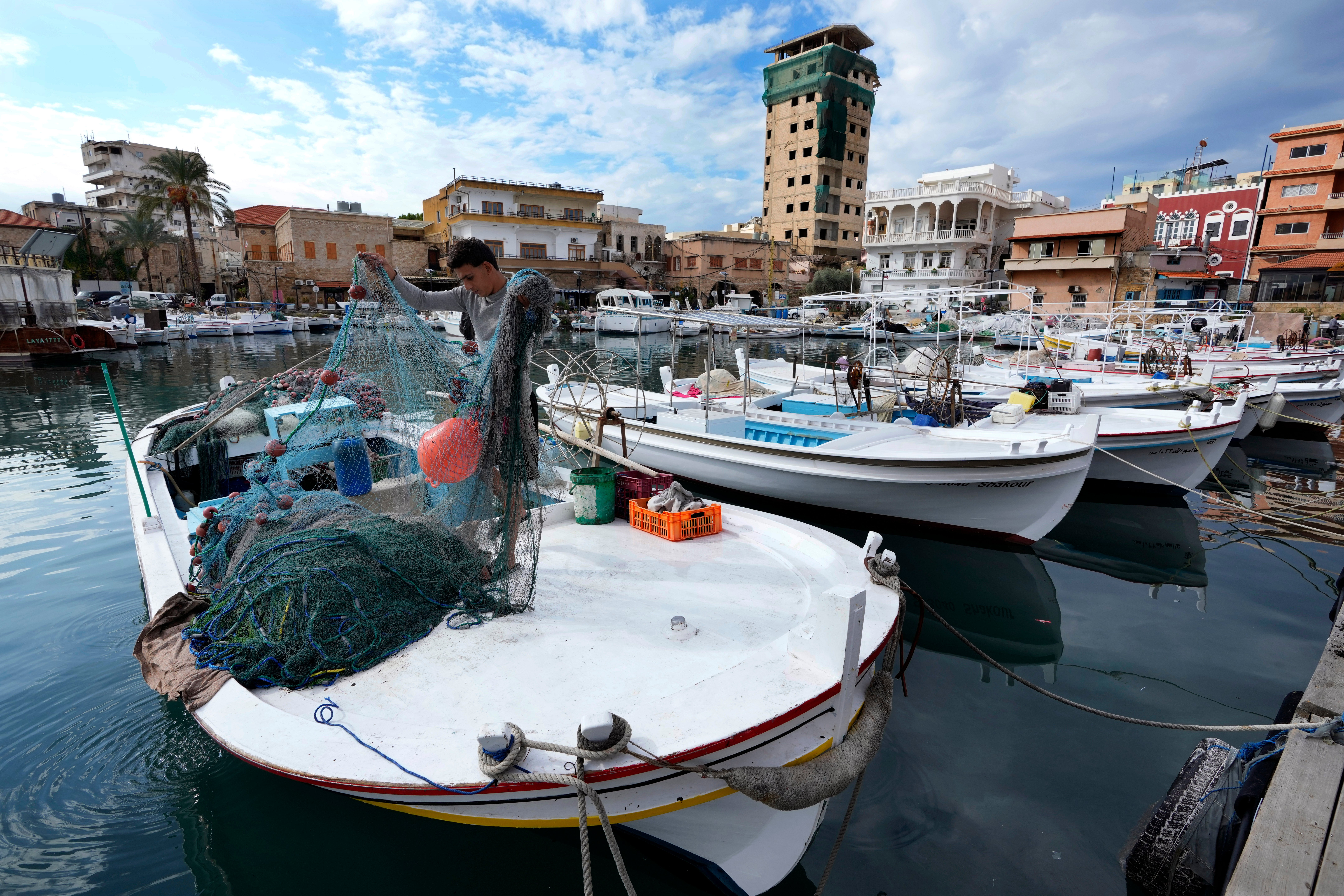 Lebanon Tyre Fishermen