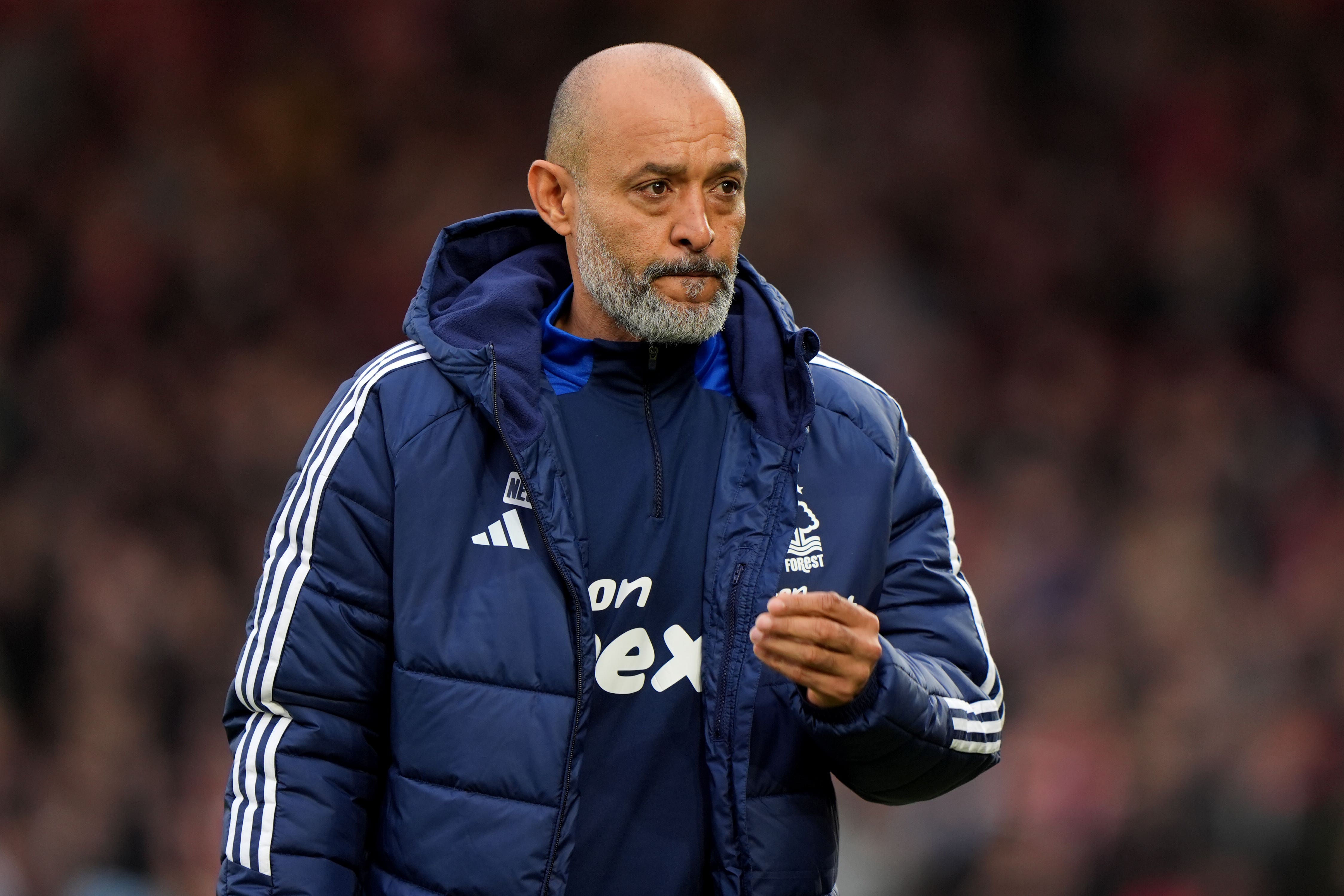 Nottingham Forest manager Nuno Espirito Santo (Joe Giddens/PA)