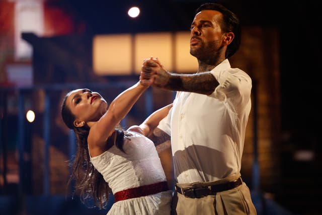 <p>Pete Wicks performed a Waltz for Musicals Week </p>