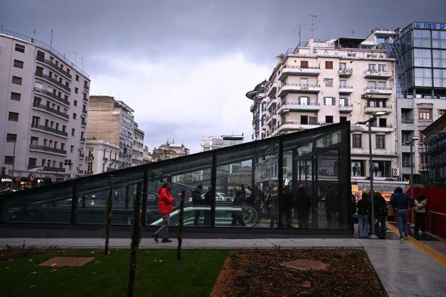 Greece New Metro Thessaloniki