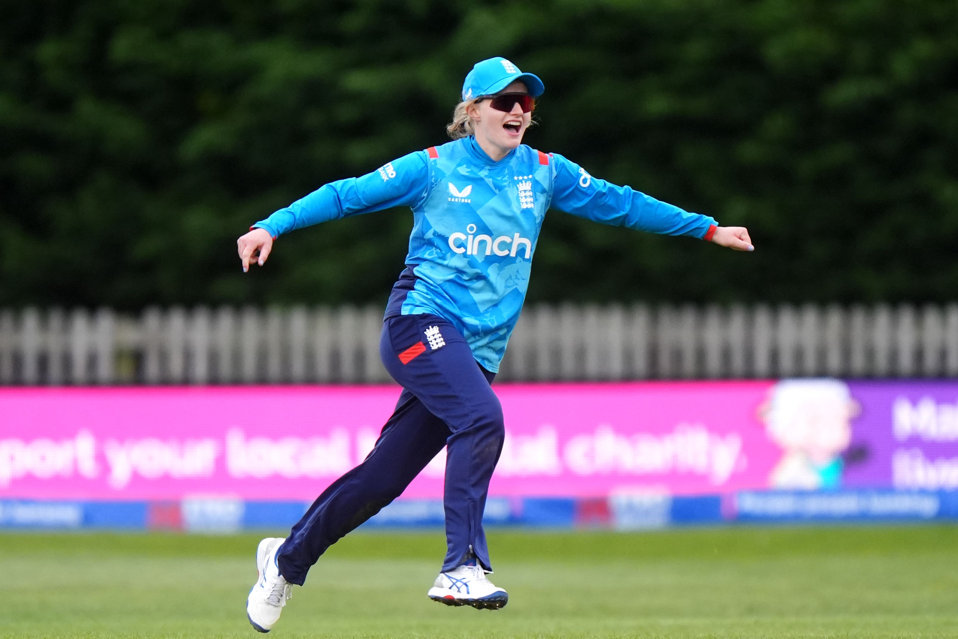 Charlie Dean took three wickets to set up a convincing England win in South Africa (Bradley Collyer/PA)