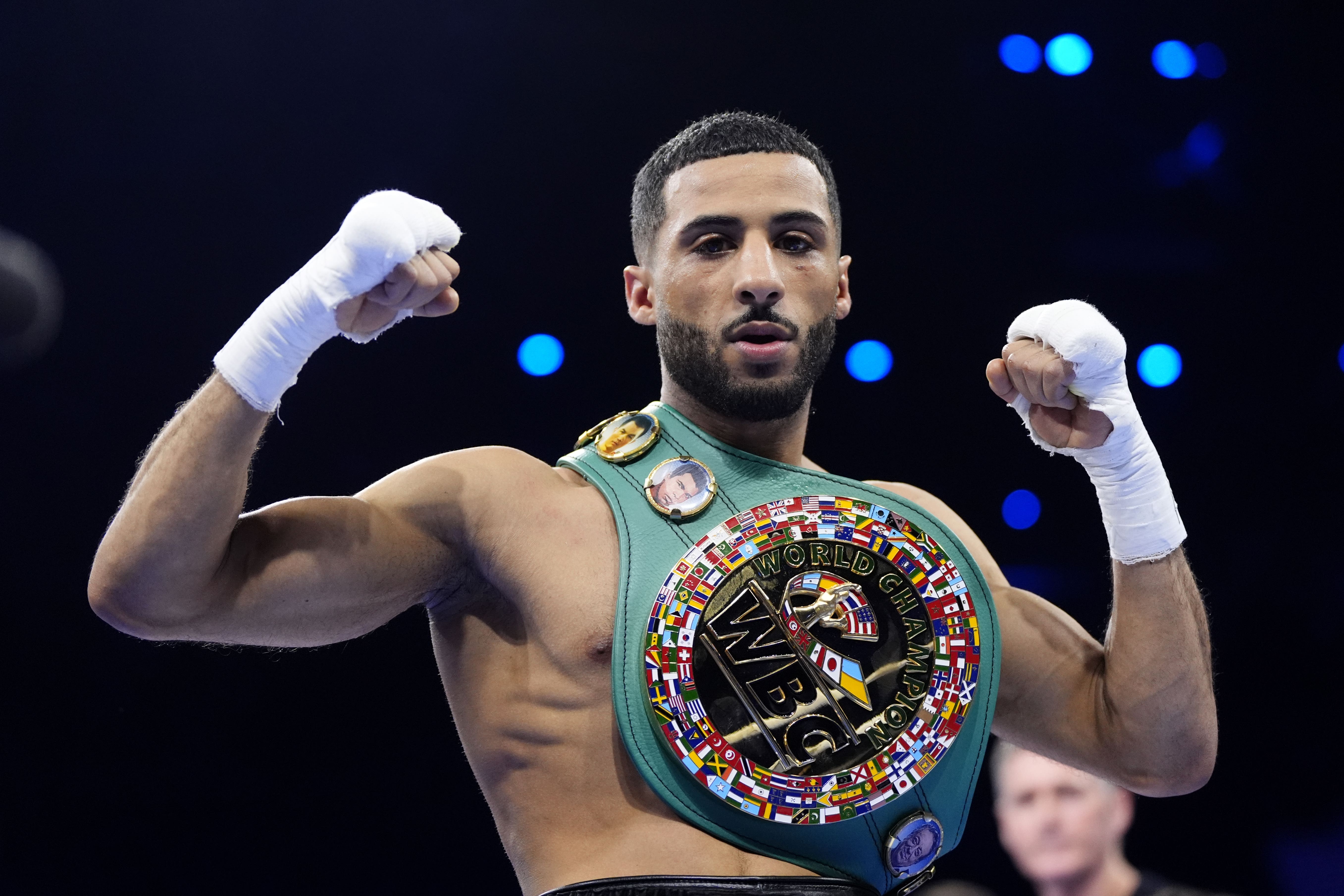 Galal Yafai stopped Sunny Edwards in the sixth round to claim the WBC interim flyweight title (Nick Potts/PA)