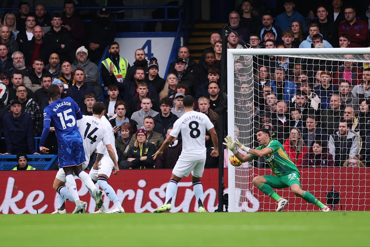 Enzo Fernandez doubles Chelsea’s advantage against Aston Villa - live