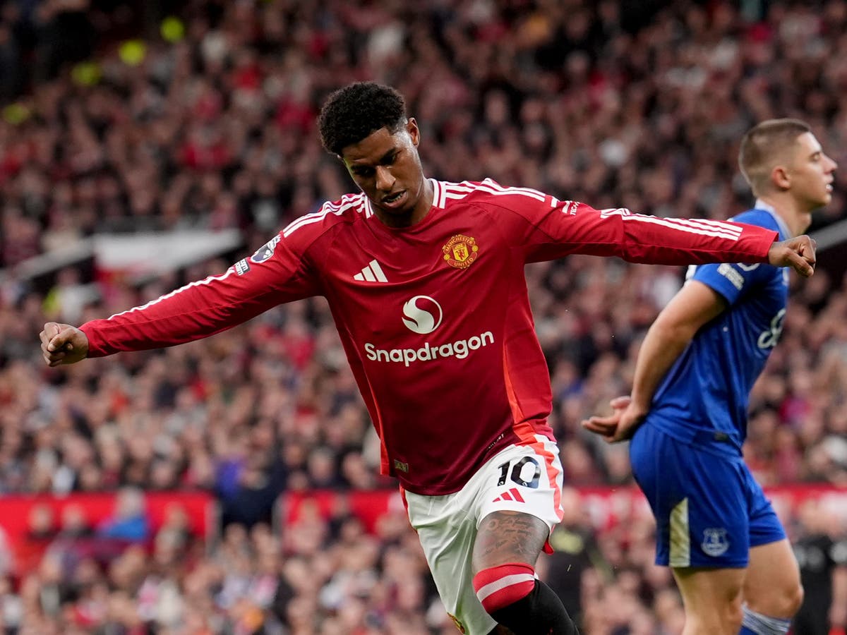 Man Utd thrash Everton to hand Amorim first league win – as it happened