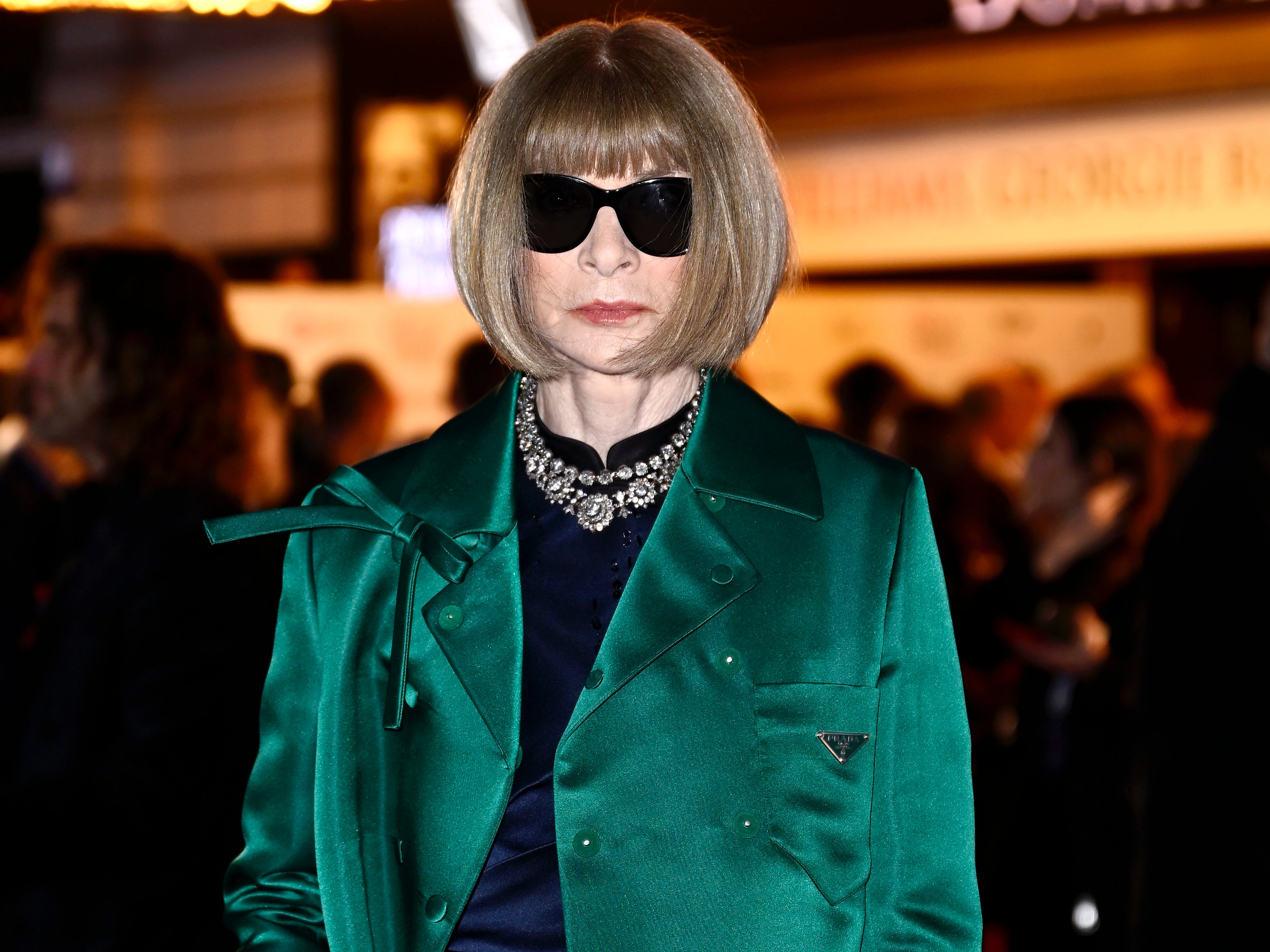 Anna Wintour attends ‘The Devil Wears Prada: The Musical’ world premiere in London