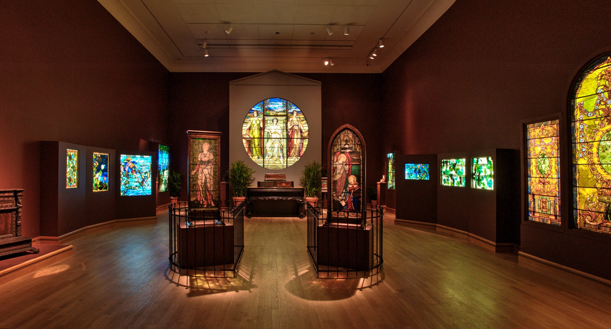 The Morse Museum of American Art in Winter Park houses treasures including paintings, glass windows and jewellery