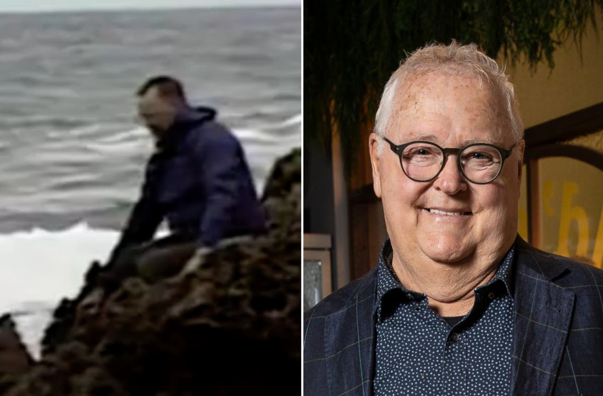 Neighbours fans recall iconic Harold Bishop scene where Ian Smith is swept out to sea