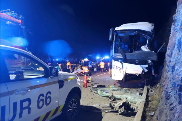 COLOMBIA-FRANCIA ACCIDENTE