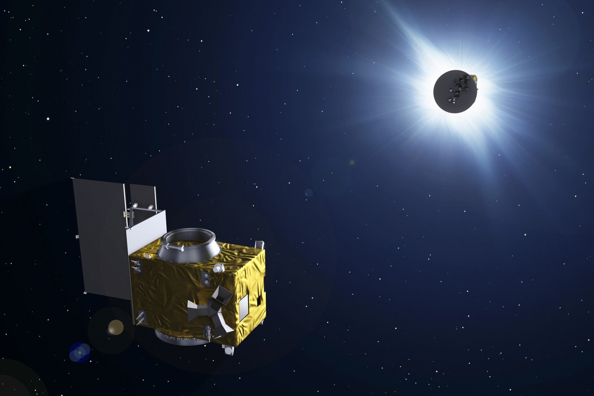 The European Space Agency’s Proba-3 mission aims to create the world’s first artificial solar eclipse through synchronised flying