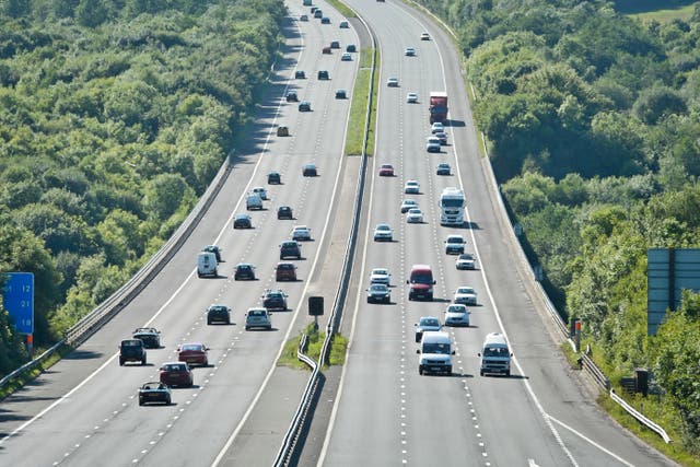 The average cost of motor cover could be set to fall by around £50 on average, according to an estimate by PwC following an announcement about changes to a compensation discount rate in England and Wales (Ben Birchall/PA)