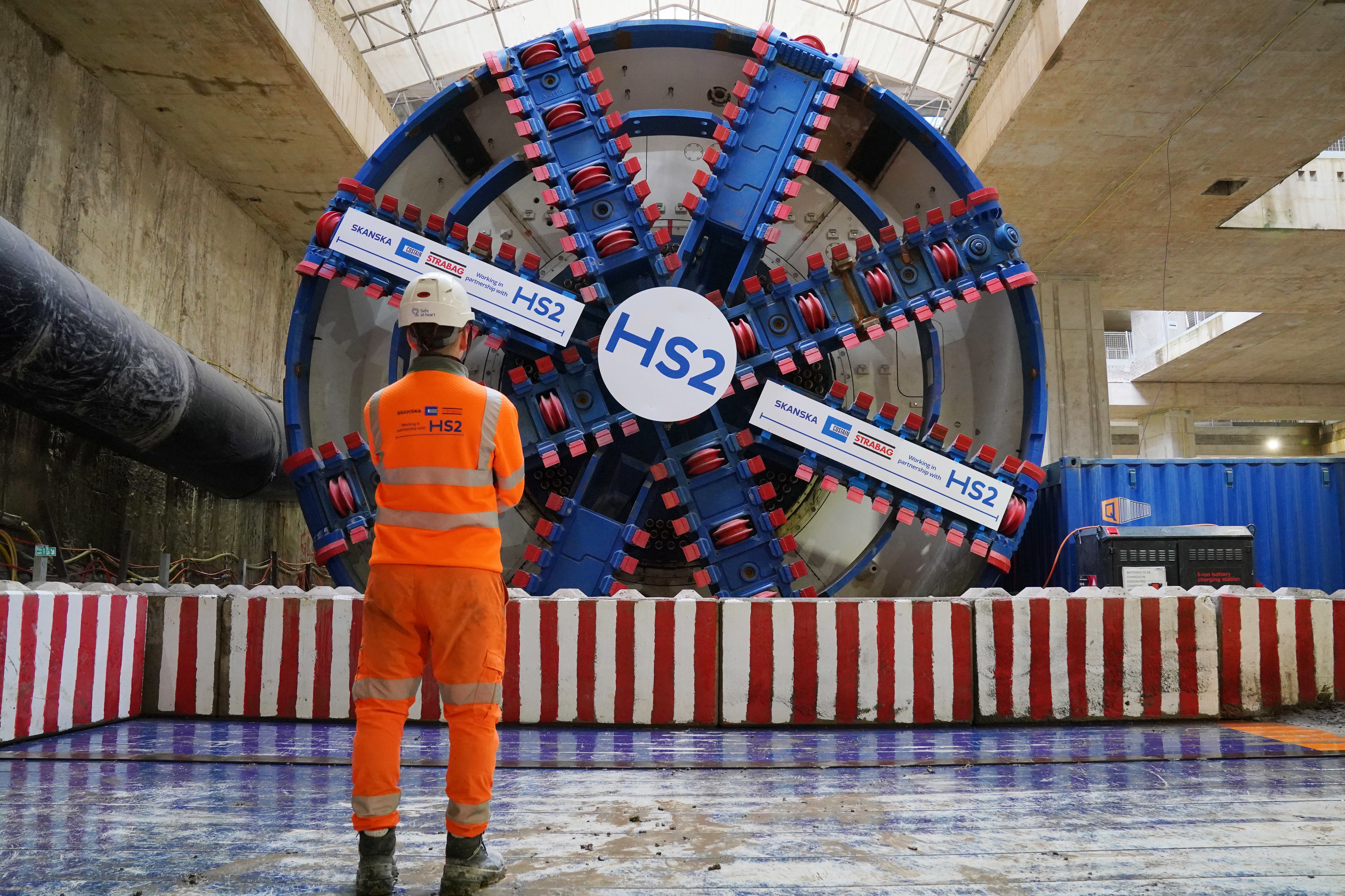 In the Budget, Chancellor Rachel Reeves announced the Government would be ‘committing the funding required’ to begin the tunnelling work (Jonathan Brady/PA)