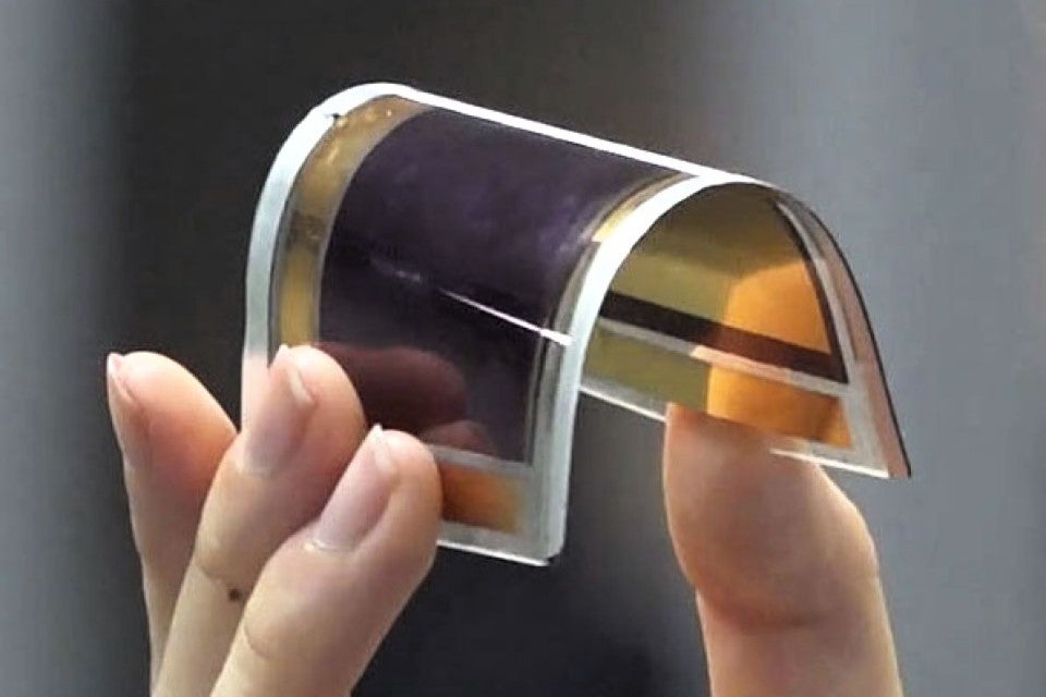 Next-generation solar panels made using the ‘miracle material’ perovskite are thin and flexible