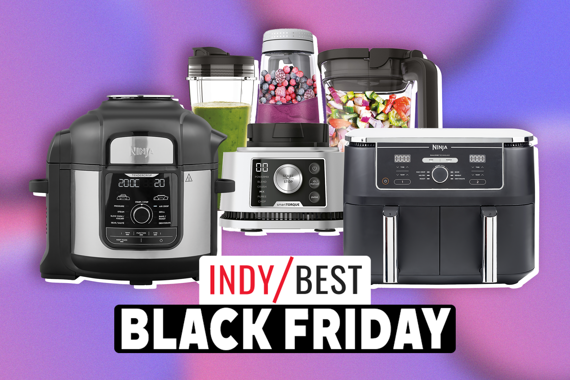 Whether you’re after an air fryer, ice cream maker or frying pan, Ninja has got you covered this Cyber Monday