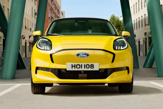 <p>The Ford Puma Gen-E gets a body-coloured ‘shield' in place of a traditional grille</p>
