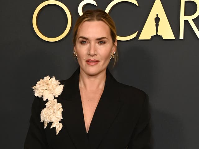 <p>Kate Winslet admits an old acting teacher told her to ‘settle for the fat girl parts’ </p>