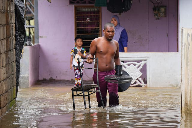 APTOPIX Malaysia Floods