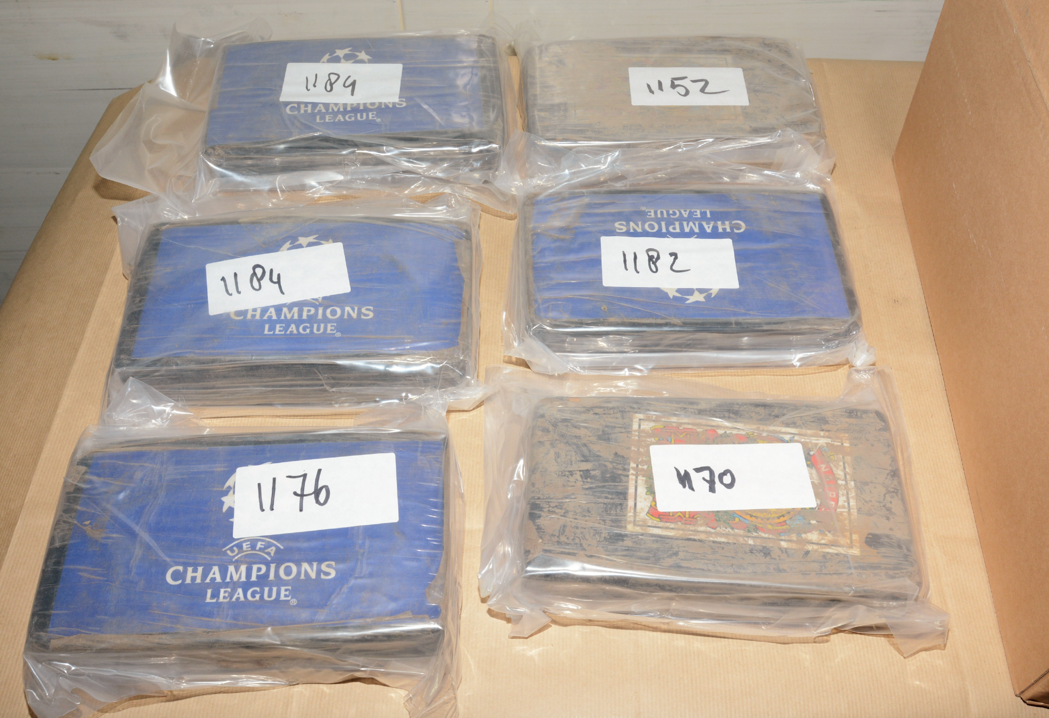 A Champions League shipment of Class A drugs destined for the streets of the UK