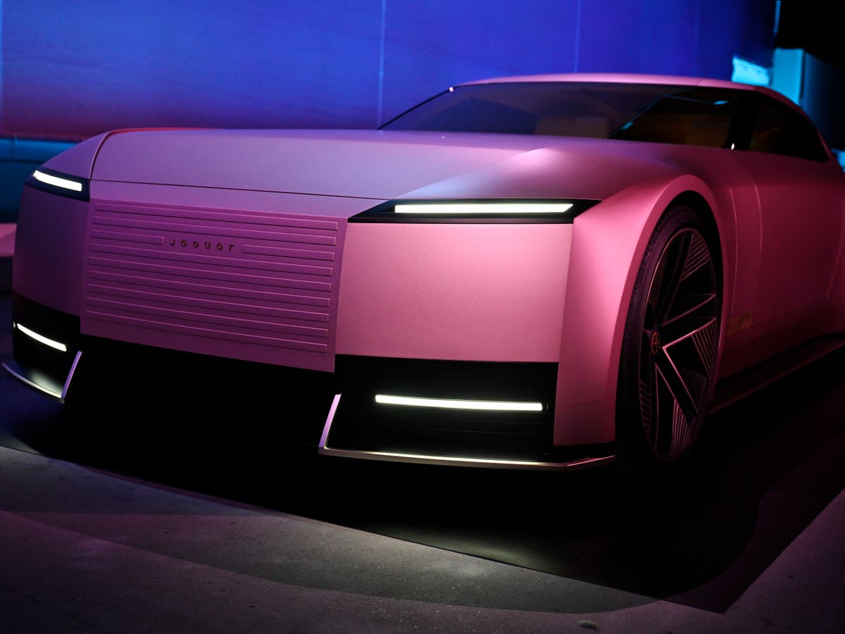 Jaguar’s new pink electric car branded both an ‘ugly duckling’ and a ‘triumph’ as it divides critics