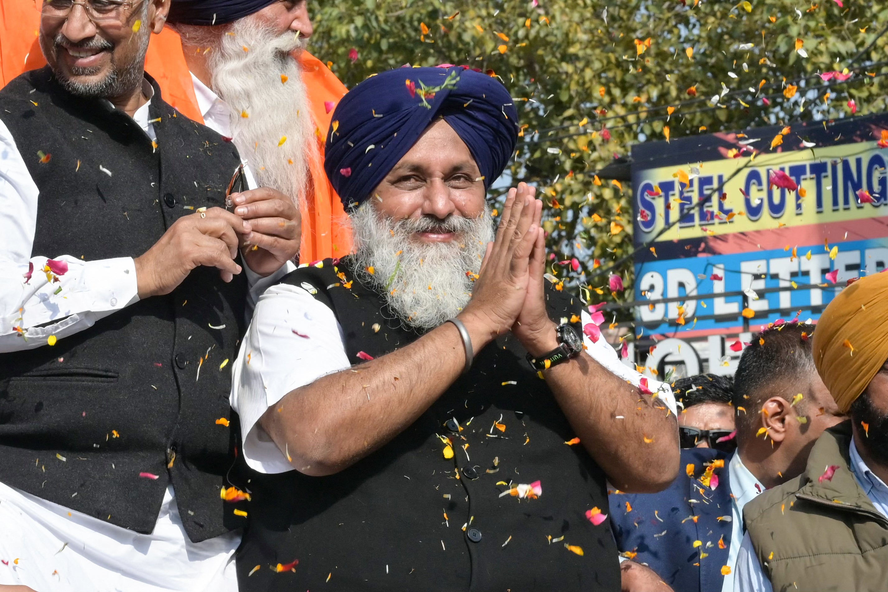 File: India's Shiromani Akali Dal (SAD) party president Sukhbir Singh Badal