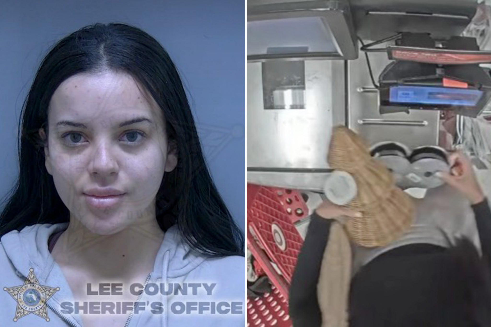 Velez is accused of stealing another 16 items weeks after first alleged shoplifting spree