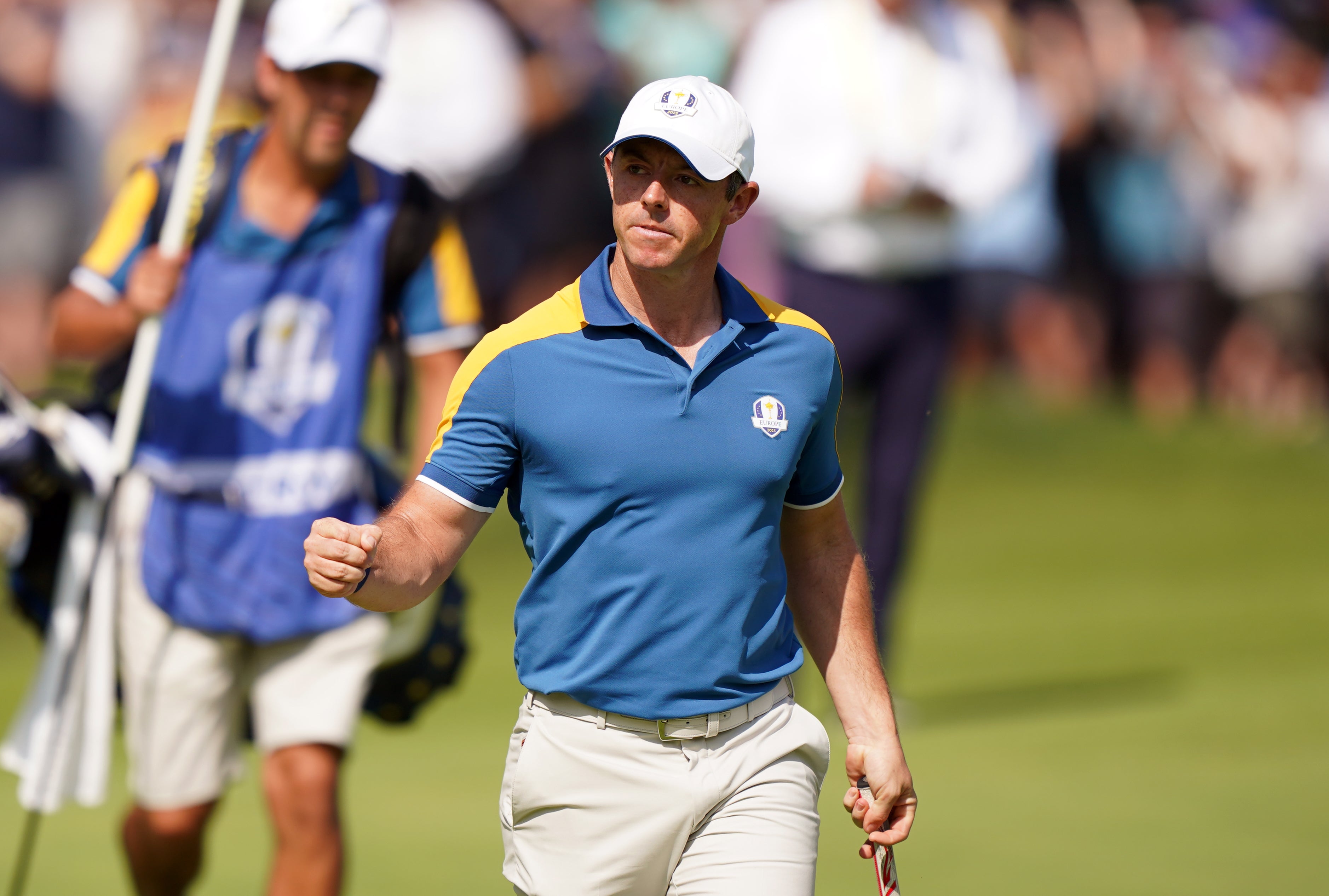 European talisman Rory McIlroy says he would pay to play in the Ryder Cup (Zac Goodwin/PA)