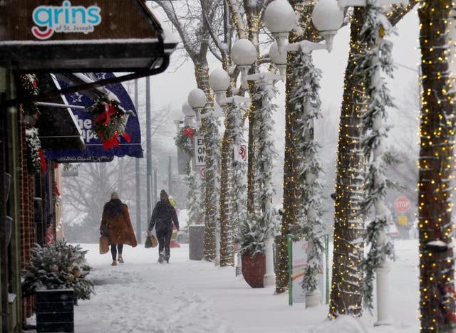 Wintery Weather Michigan