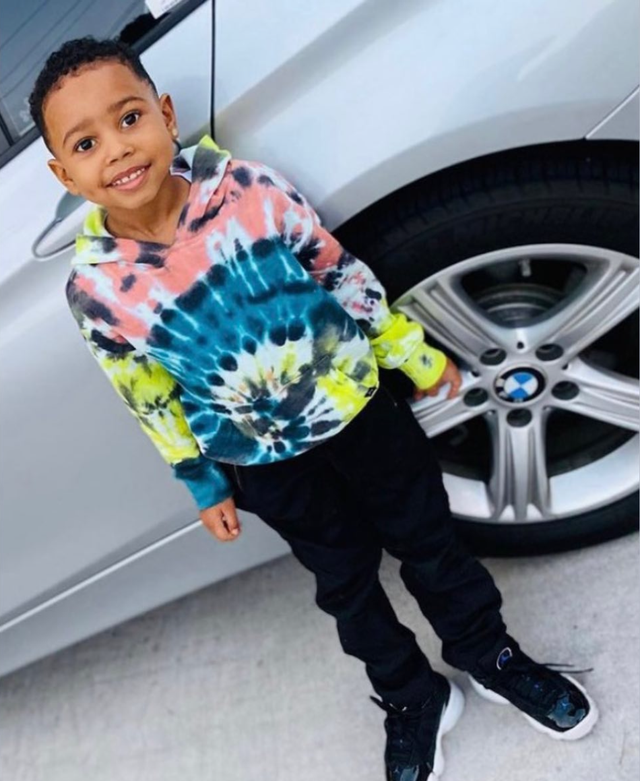 <p>Nicholas Jones was accused of fatally shooting his nine-year-old son Princeton over the weekend in Compton</p>