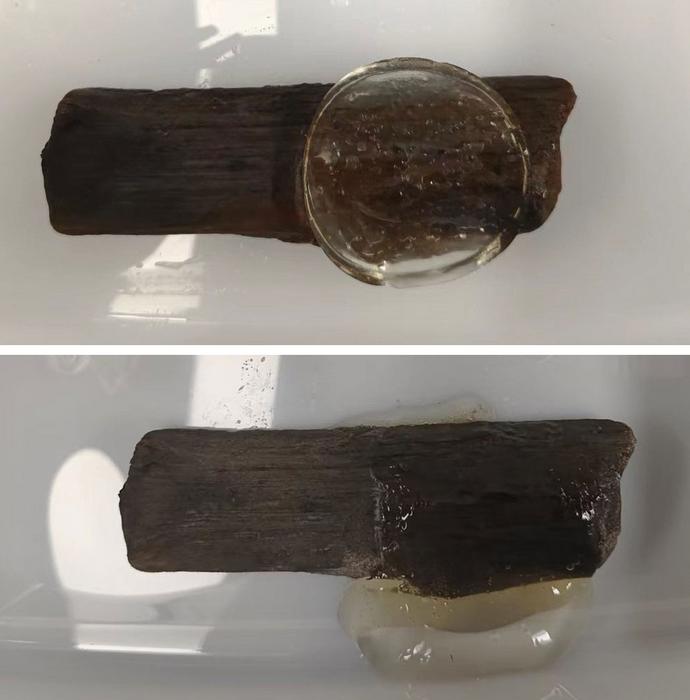 Chinese researchers have developed a hydrogel that melts into and preserves ancient waterlogged wooden artifacts. The gel was tested on an 800-year-old shipwreck