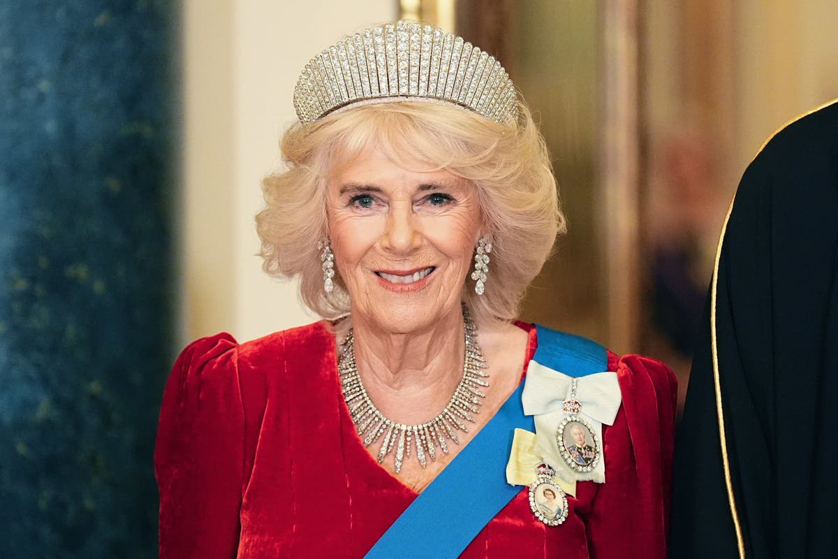 Camilla makes it to state banquet after pneumonia revelation