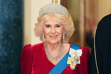 Camilla makes it to state banquet after pneumonia revelation