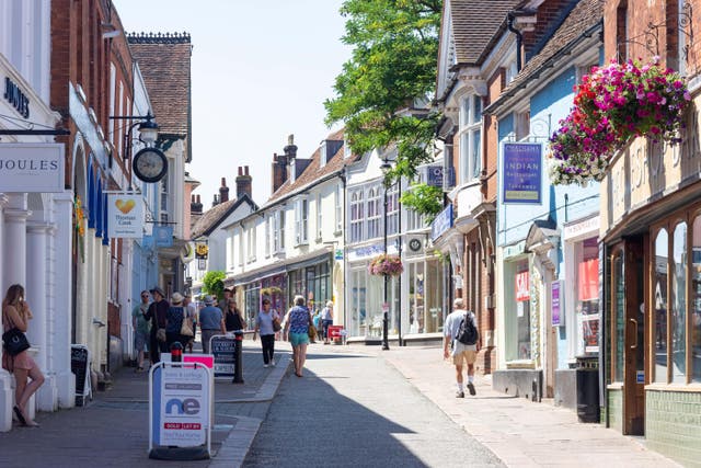 <p>Woodbridge in Suffolk recently topped the poll of happiest places to live in the UK</p>