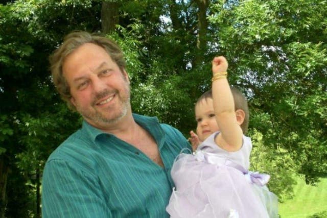 Charles Sabine with his daughter, Breezy (Family handout/PA)