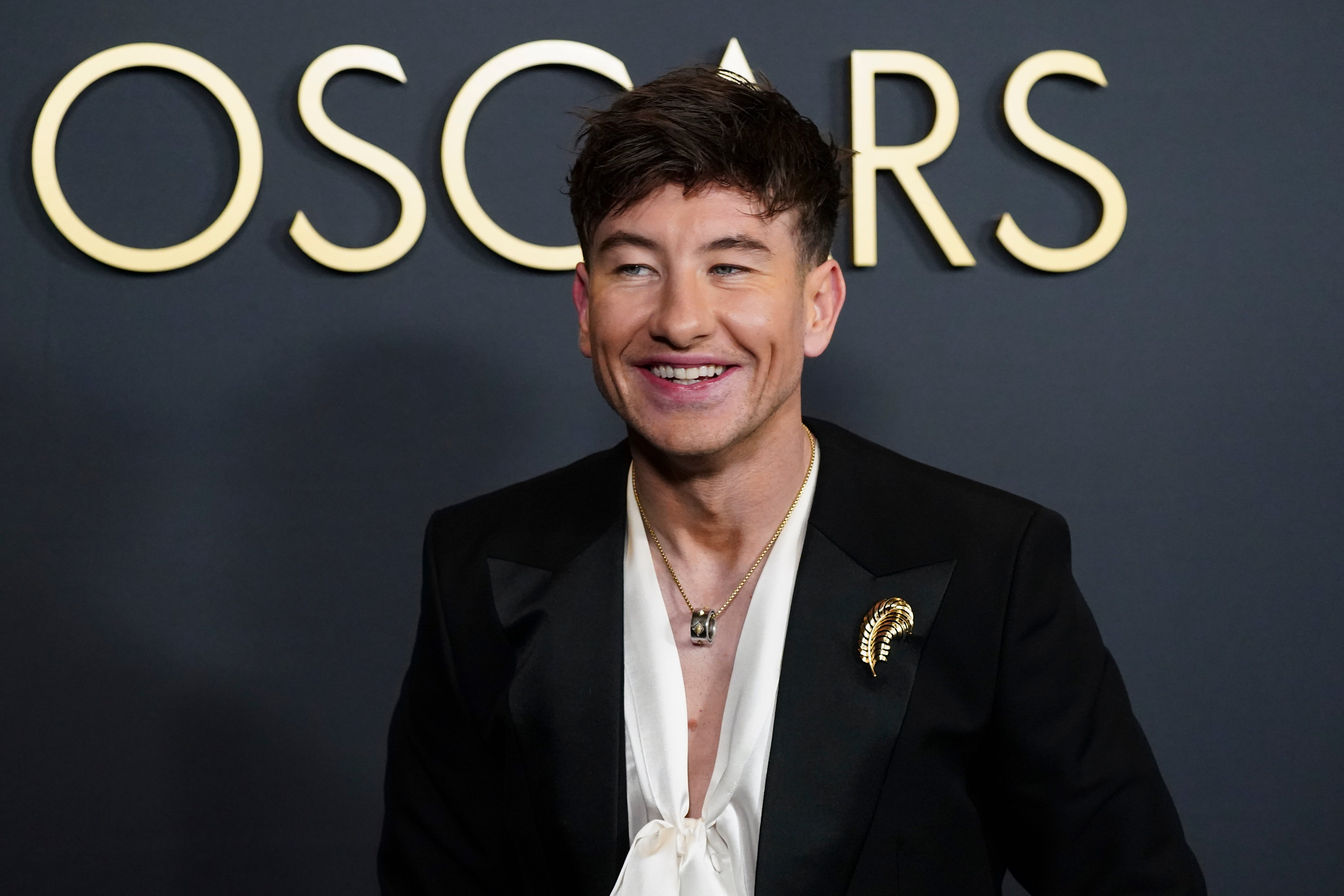 Barry Keoghan, pronounced key-OH-gin, arrives at the 15th Governors Awards