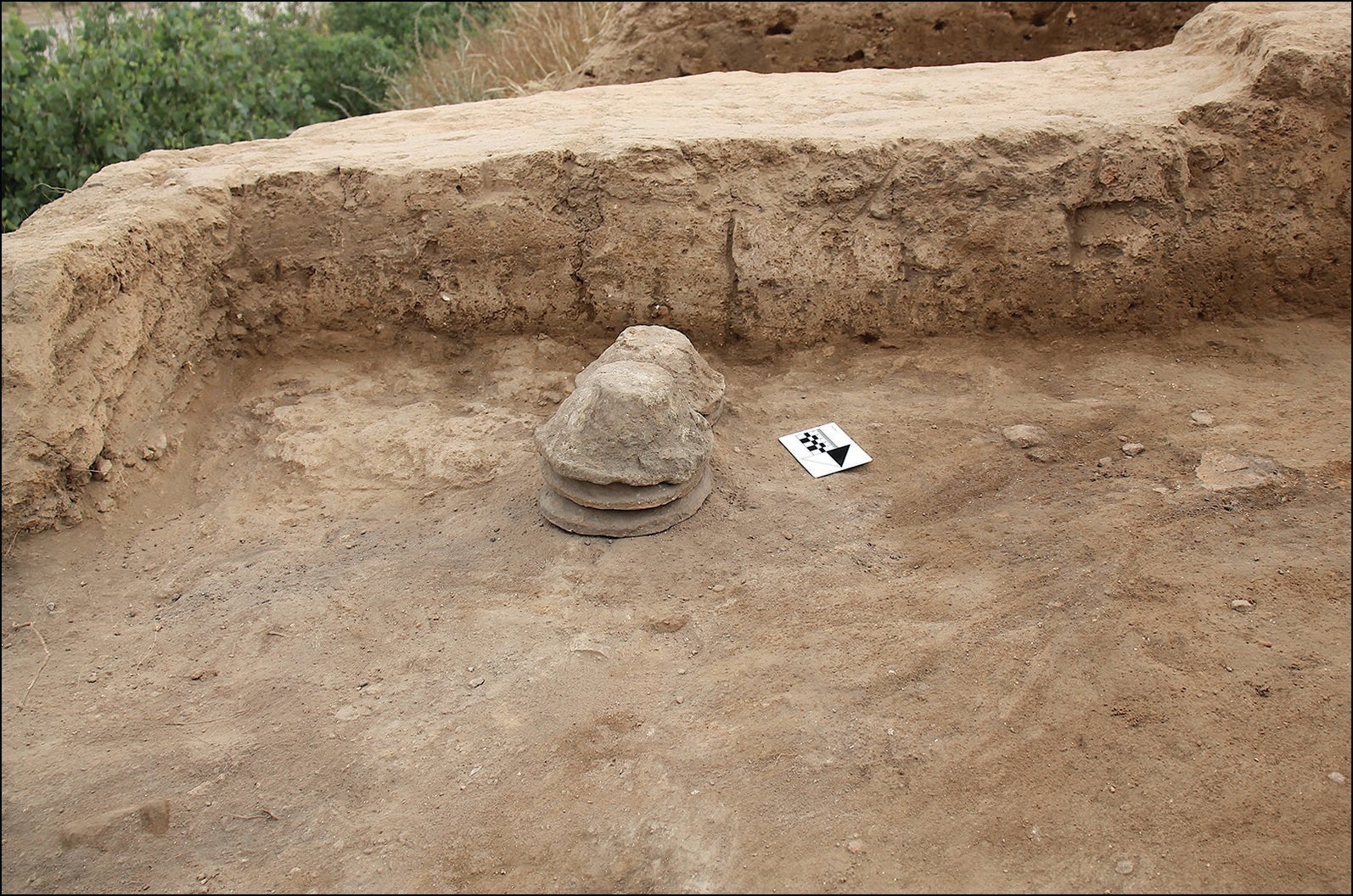 Stacks of millennia-old beveled rim bowls