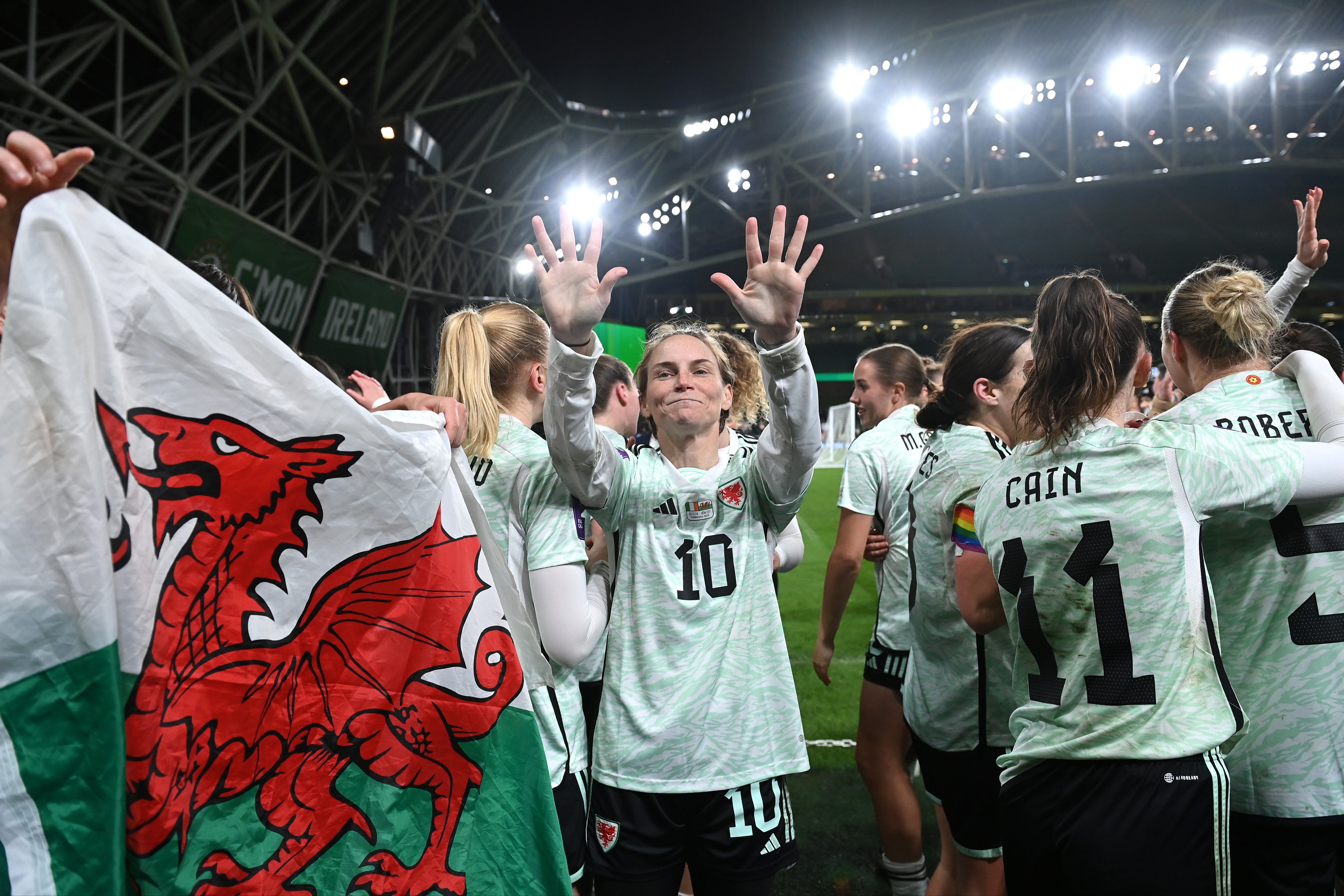 Veteran Jess Fishlock and the rest of the Welsh squad will appear at a major tournament for the first time