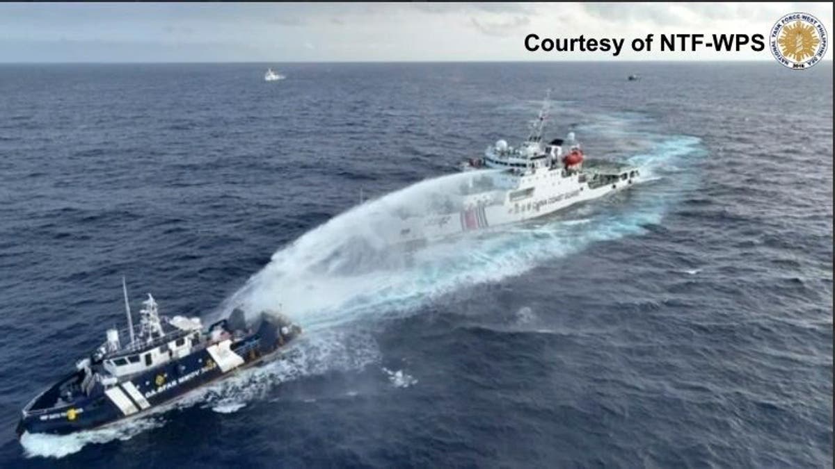 Philippines and China swap allegations after vessel ‘sideswiped’ in disputed waters