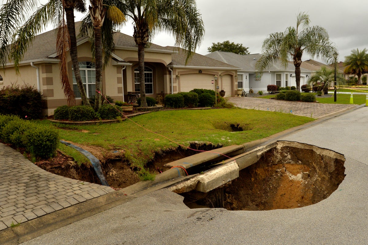 What causes a sinkhole – and how to know if one is forming