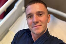 Remco Evenepoel issues update after suffering serious injuries in ‘scary accident’