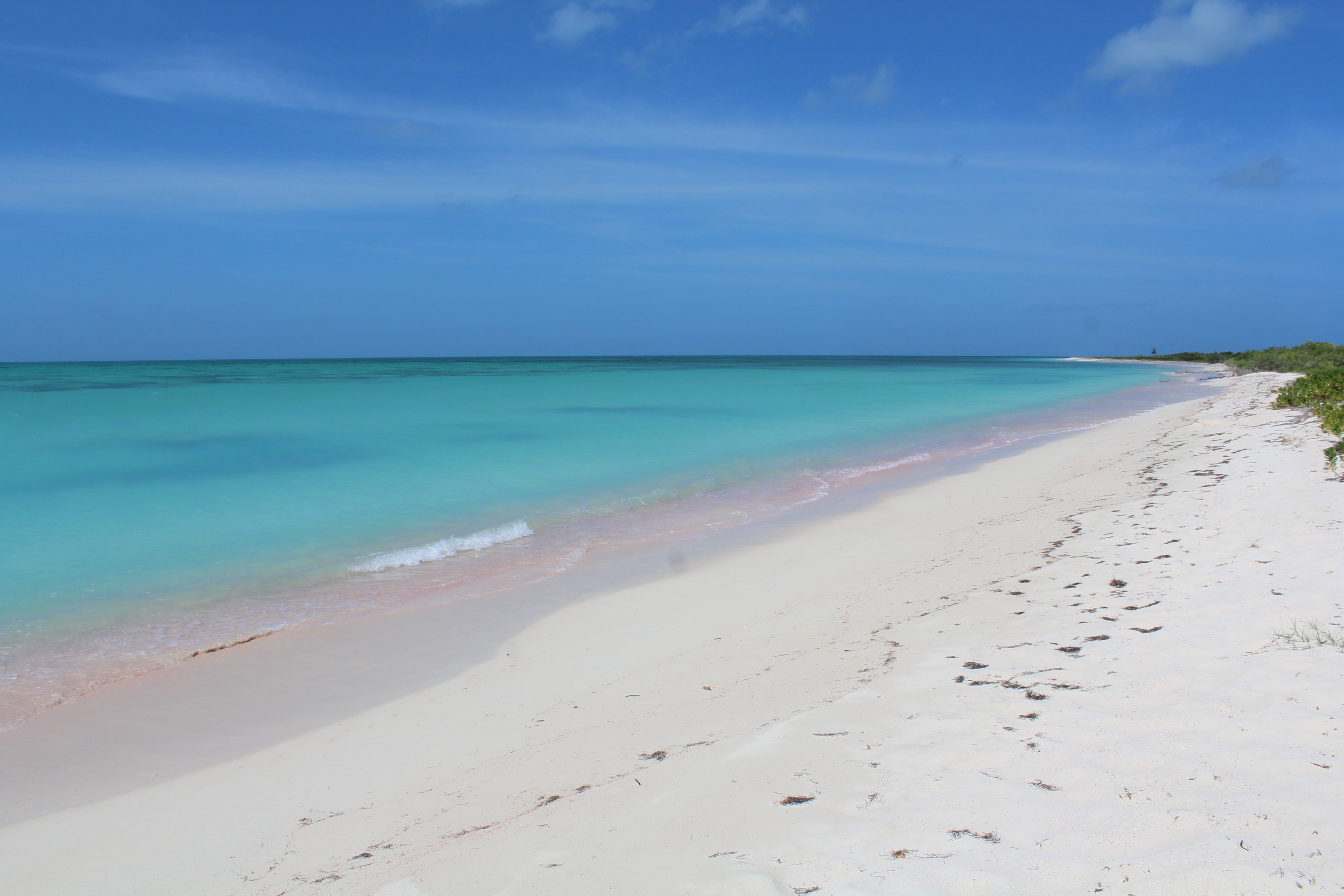 Sand soft enough to sink your toes into