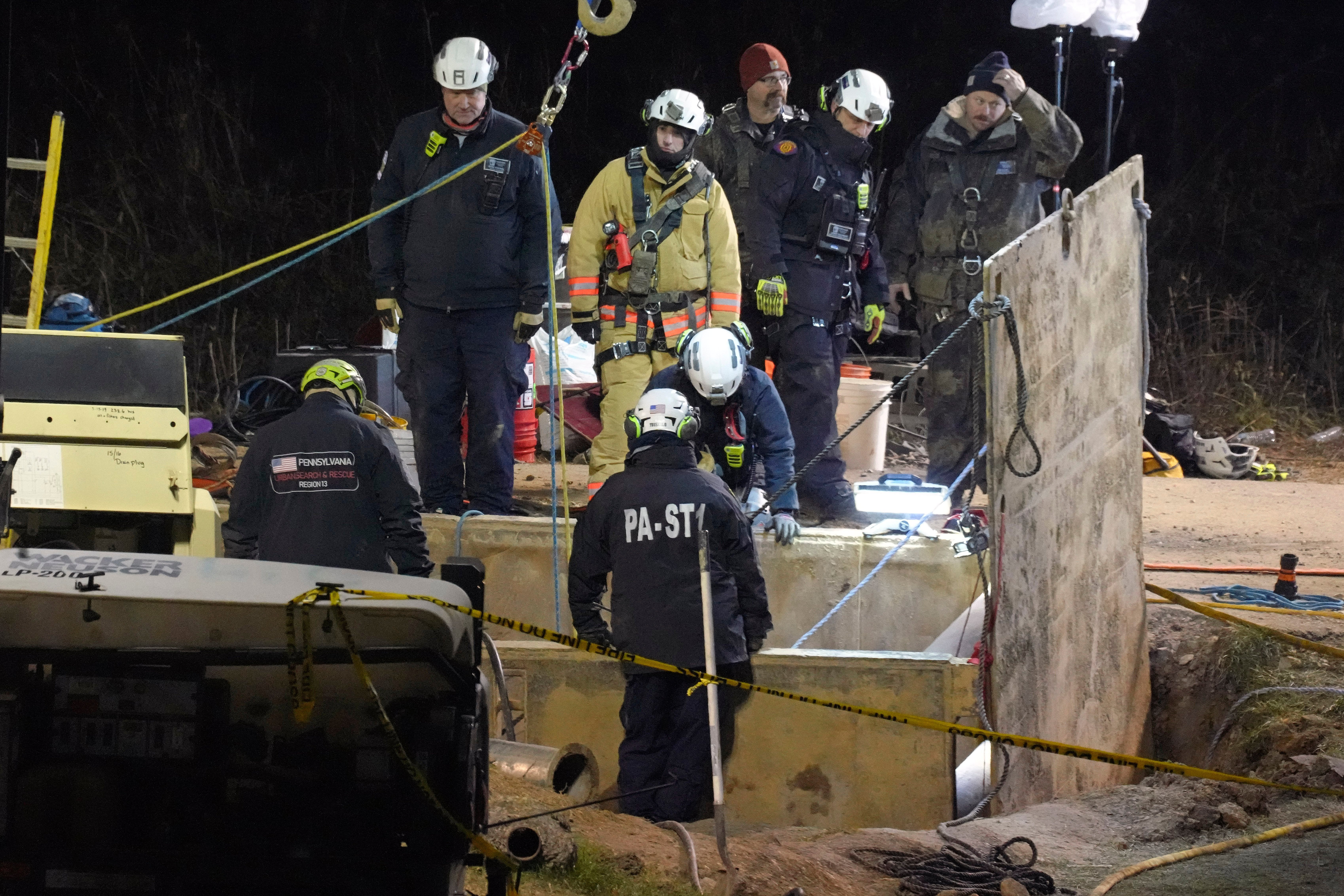 Missing Woman Sinkhole Search