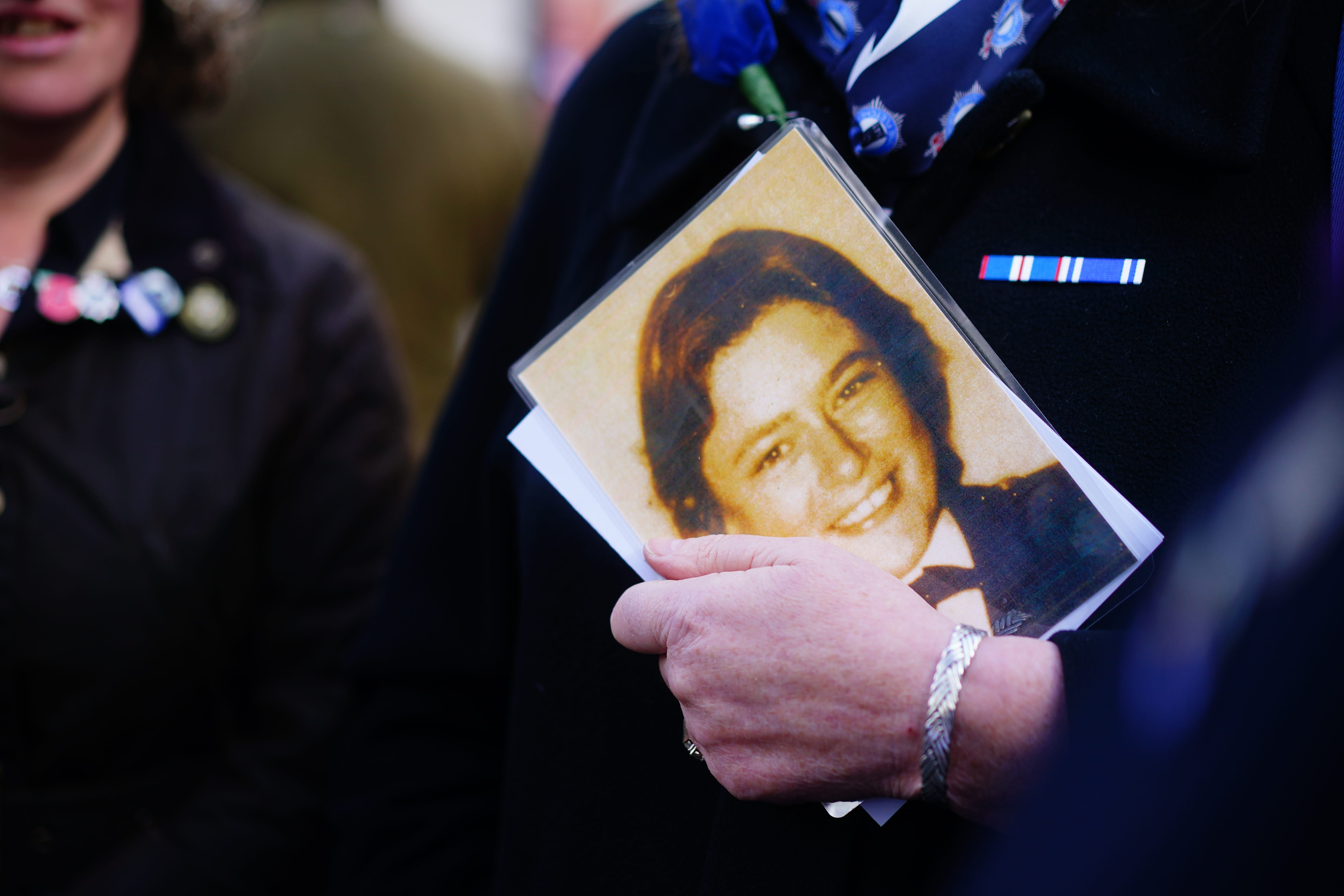 Pc Yvonne Fletcher was murdered on April 17 1984 by a shot fired from the Libyan embassy in St James’s Square, London (Victoria Jones/PA)