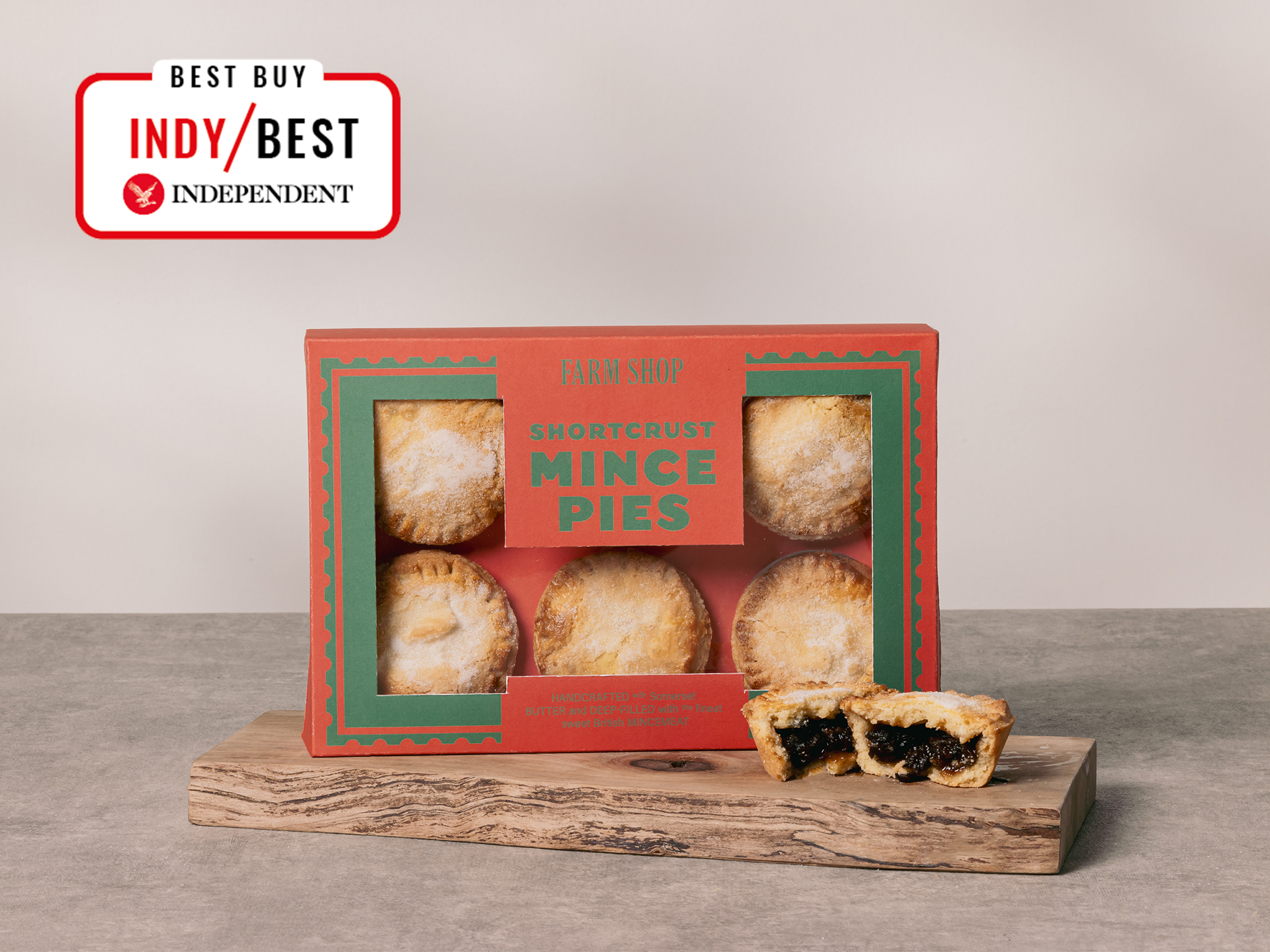 Best mince pies IndyBest review Farm Shop shortcrust mince pies