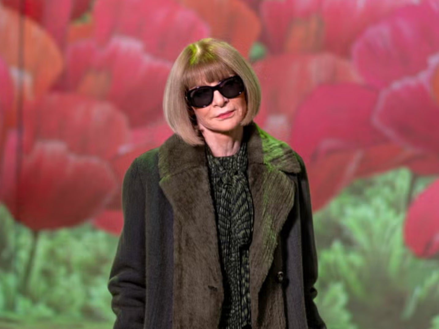 Dame Anna Wintour at Vogue Inventing the Runway