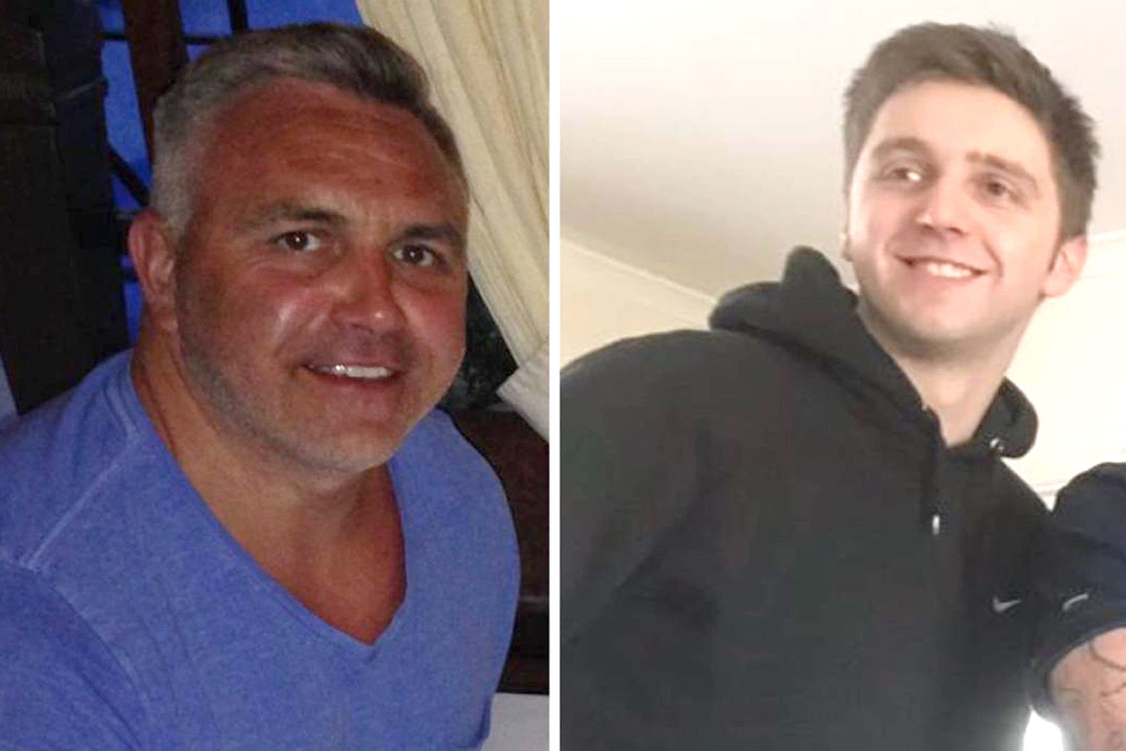 Two men have been arrested on suspicion of murdering Daniel Poole and his son Liam, who disappeared in Malaga, Spain, five years ago (Sussex Police/PA)