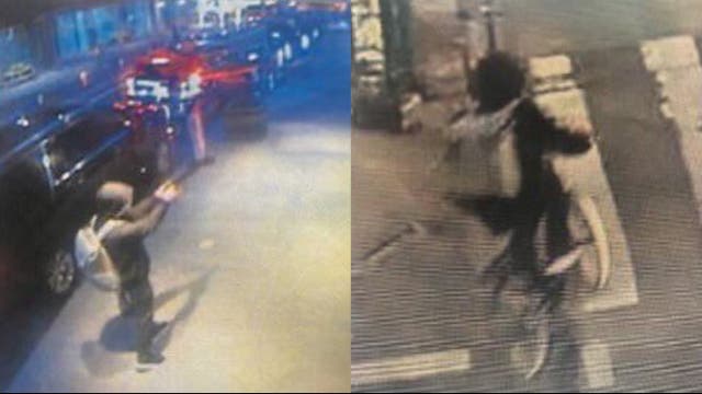 <p>NYPD circulated photographs of Brian Thompson’s killer, wearing the backpack</p>