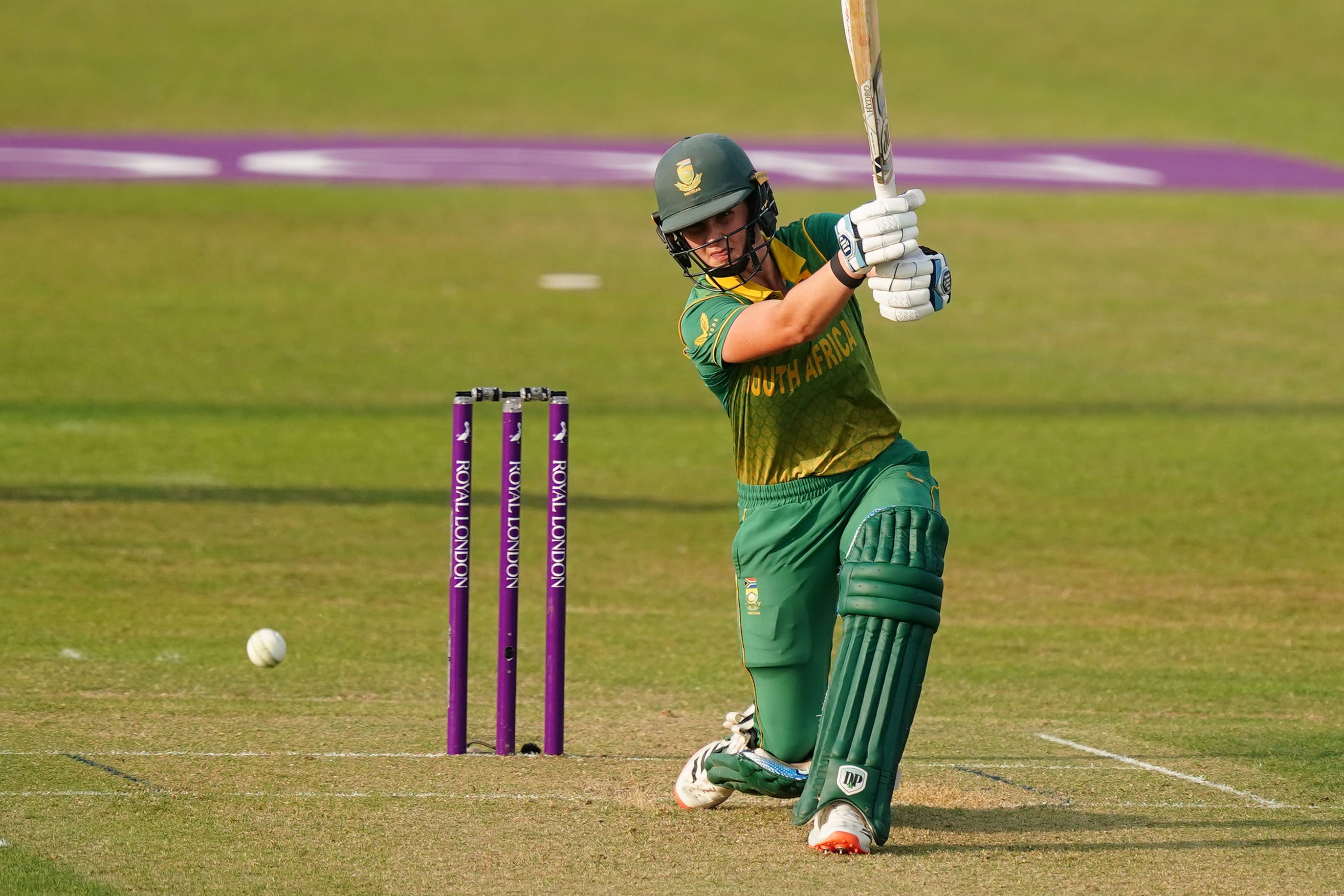 Laura Wolvaardt led South Africa to victory in the first ODI (Mike Egerton/PA)