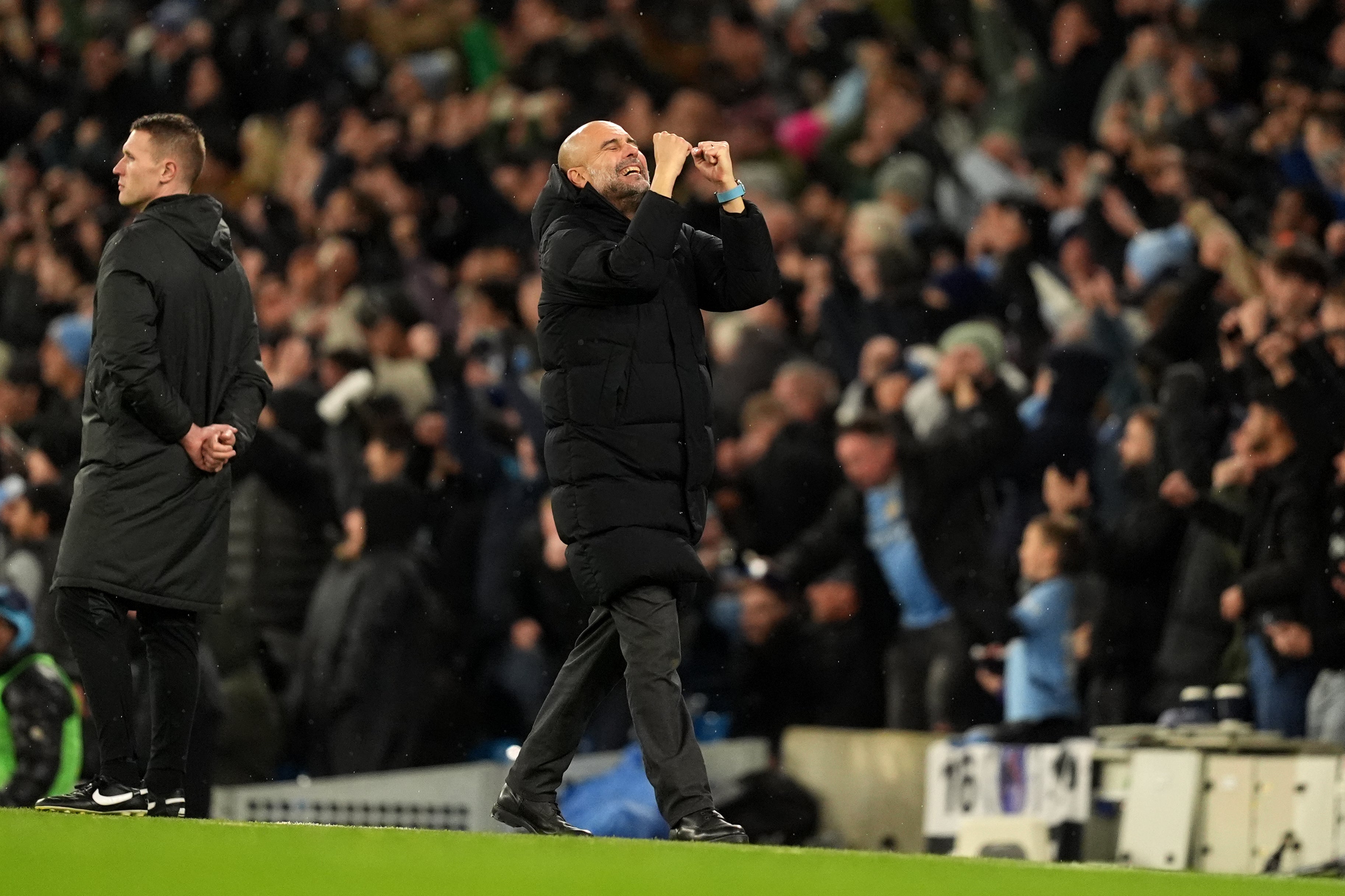 Guardiola is delighted to return to winning ways