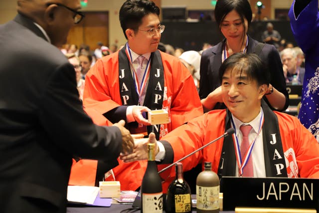 <p>Japan’s Takehiro Kano, ambassador to UNESCO</p>